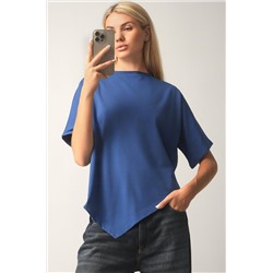 Женская асимметричная футболка Happyfox