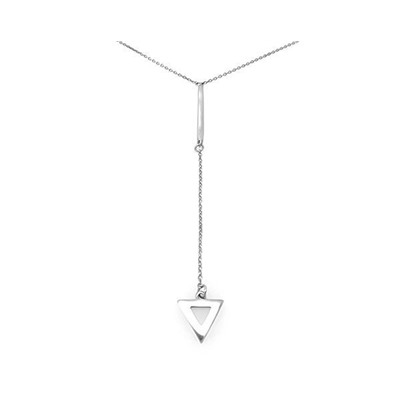 Колье из серебра без вставки, Ю-55003р