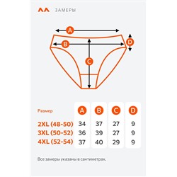 Женские трусы-слипы 5шт. Happyfox