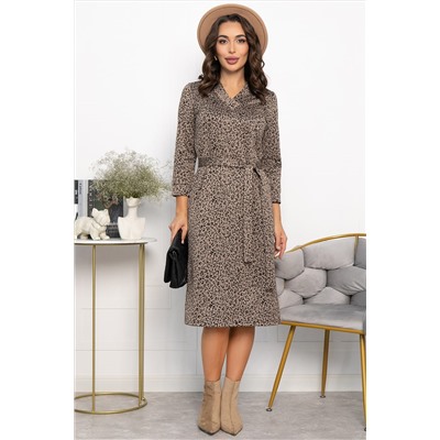 Платье Лаконичный стиль (капучино) П13751-19М