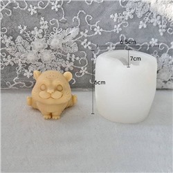 Силиконовый молд 3D «Тигренок 2»