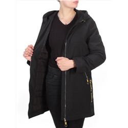 0830 BLACK Куртка демисезонная женская RIKA (100 гр. синтепон) размер 42 - российский
