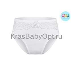 Трусы белые для девочки