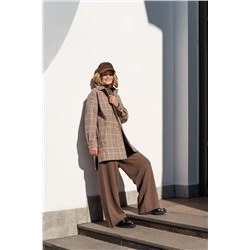 Elema 6-12041-1-164 коралловая_клетка, Пальто