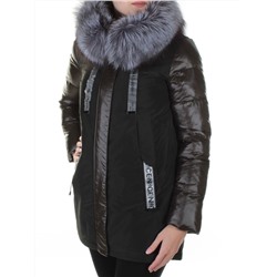 8179 Пальто женское с натуральным мехом Jarius размер S - 42 российский
