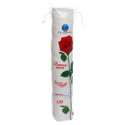 Ватные диски РУСАЛОЧКА Super Soft 120шт.