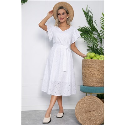 Платье Мелодия любви (белое) П13632-4М