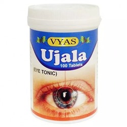 UJALA, Vyas (УДЖАЛА, тоник для глаз, Вьяс), 100 таб.