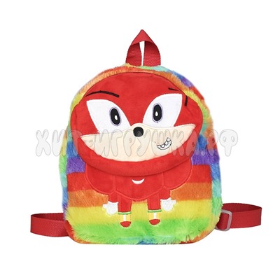 Рюкзак дошкольный пушистый SONIC СОНИК в ассортименте ru_son2, ru_son2, ru_son2-blue, ru_son2-red, ru_son2-yellow, ru_son2-black