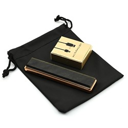 Зажигалка USB из обсидиана золотого