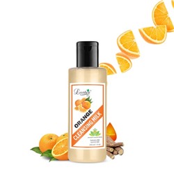 ORANGE Cleansing Milk, Luster (АПЕЛЬСИН очищающее молочко для лица без сульфатов и парабенов, Ластер), 210 мл.