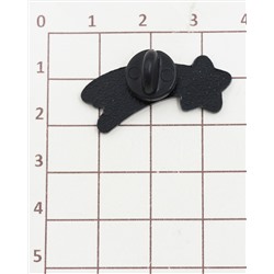 Металлический значок "Падающая звезда"