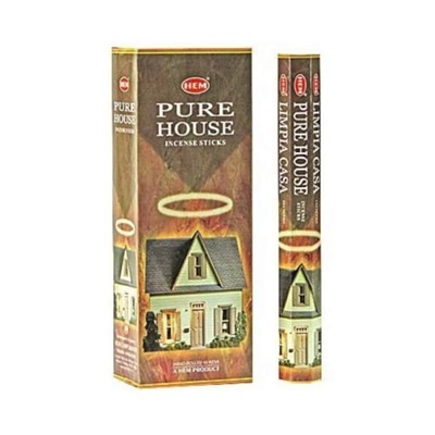 Благовония HEM Hexagon "Чистый дом" (PURE HOUSE) SH 3439