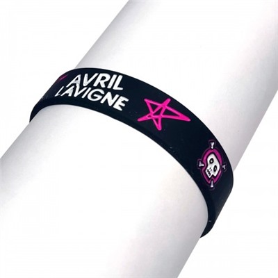 Браслет силиконовый "Avril Lavigne"