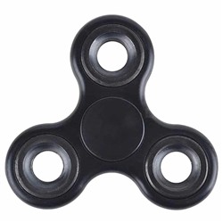 Антистресс Hand Spinner Спиннер 8см черный с черными вставками SH 999391