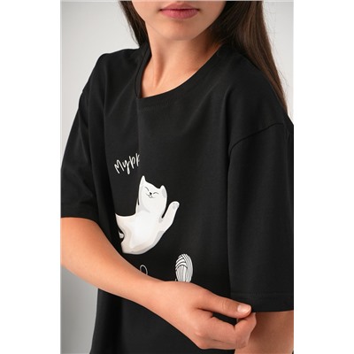 Хлопковая пижама для девочки Happyfox