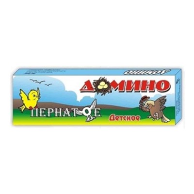 Домино детское "Пернатые" SH ge01105