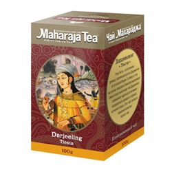 DARJEELING TIESTA, Maharaja Tea (ДАРДЖИЛИНГ ТИСТА, Махараджа чай), 100 г.