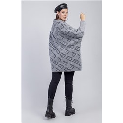 Bonadi М-1631 светло_серый, Пончо