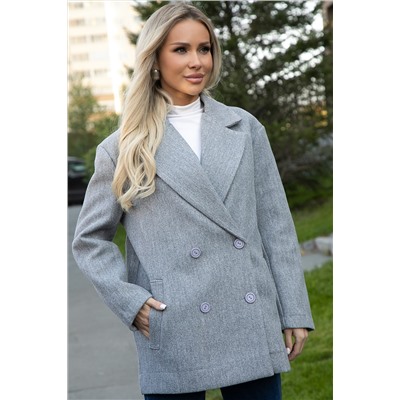 Пальто Я в теме (серое) Б12484-7