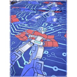 Детское постельное белье Шуйская бязь Роботы