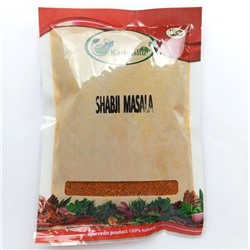 SABJI MASALA powder, Karmeshu (Смесь специй САБДЖИ МАСАЛА (приправа для овощей), Кармешу), ПАКЕТ 100 г.
