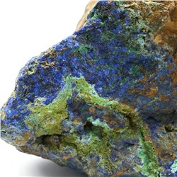 Азурмалахит камень 101*78*49мм, 350г