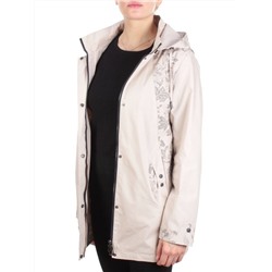 F806 BEIGE Ветровка женская CO-COCOPINE (85% хлопок, 15% полиэстер) размер 50 (идет на 56 российский)
