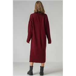 Женское теплое вязаное платье оверсайз Happyfox