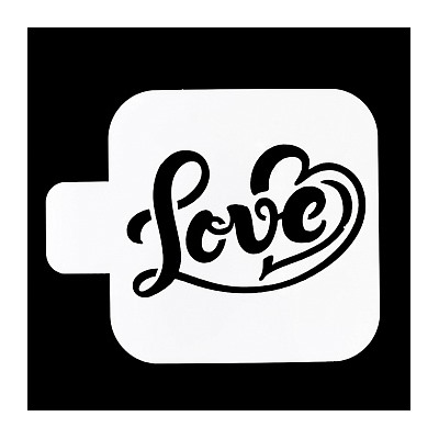 Трафарет «Love», 9*9 см