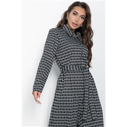 Комбинезон Марни (черно-белый) К10934