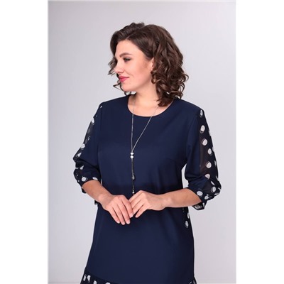 Moda Versal П2357 т.синий, Платье