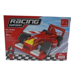 Конструктор Racing Championsip 90дет. Болид 18*13см / коробка  26305