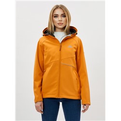 Ветровка MTFORCE женская softshell оранжевого цвета 22007O