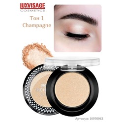 Тени д/век RICH GLOW  01 шампанское LuxVisage