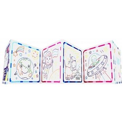 Космос 1+: книжка-гармошка. - Изд. 2-е