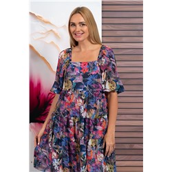 Alani Collection 1922 темные_цветы, Платье