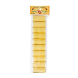 Набор ниток (10 шт) SF-7767, желтый №8