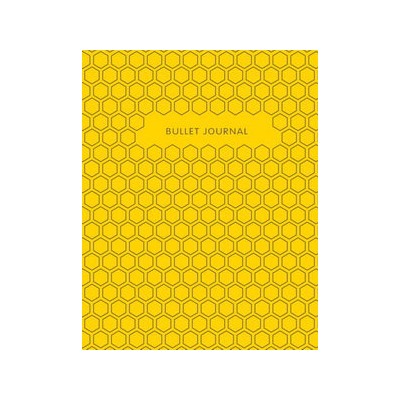 Bullet Journal (Желтый) 162x210мм, твердая обложка, пружина, блокнот в точку, 120 стр.