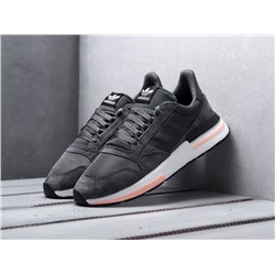 Кроссовки Adidas ZX500 RM Boost Grey Five/White-Clear Orange