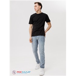 Трикотажная футболка чёрная ВФ-18 (7)