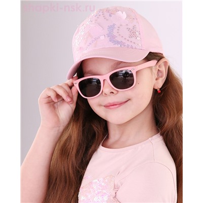 599-BS Бейсболка для девочки (52-54)