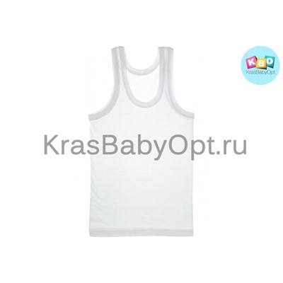 Майка белая для мальчика
