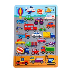 Настольная игра «Транспорт», головоломка и книжка-головоломка