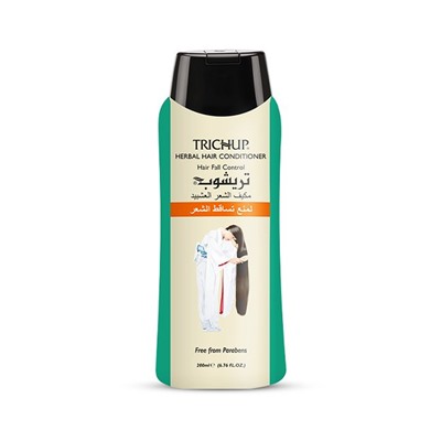 TRICHUP Herbal Hair Conditioner HAIR FALL CONTROL, Vasu (ТРИЧУП (ТРИЧАП) травяной кондиционер КОНТРОЛЬ ВЫПАДЕНИЯ, Васу), 200 мл.