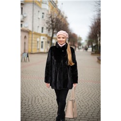 Мехофф Агата80.223-120 горький_шоколад(темно-коричневый), Полупальто