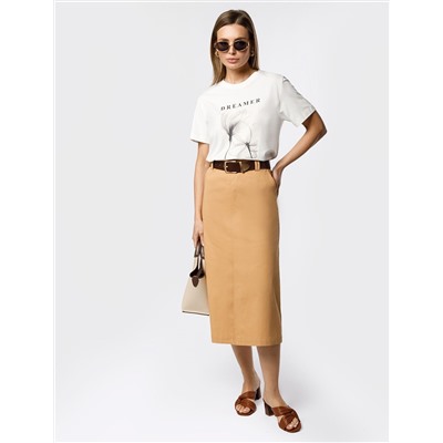 Футболка из премиального хлопка с авторским принтом