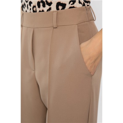 Брюки со стрелками Дэнди (бежевые) Б14384-30М