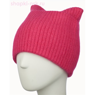 40724 1А KHW Колари Шапка с ушками женская (56-58)