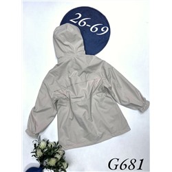 Ветровка G681 бежевый